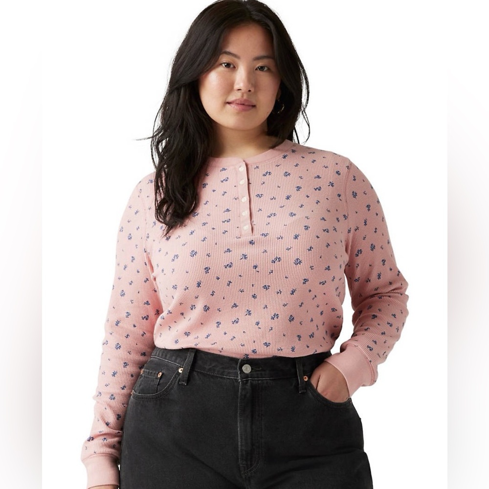 Levi's® Plus Size Jakob Henley Shirt
